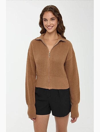 Cardigan zippé hiccup