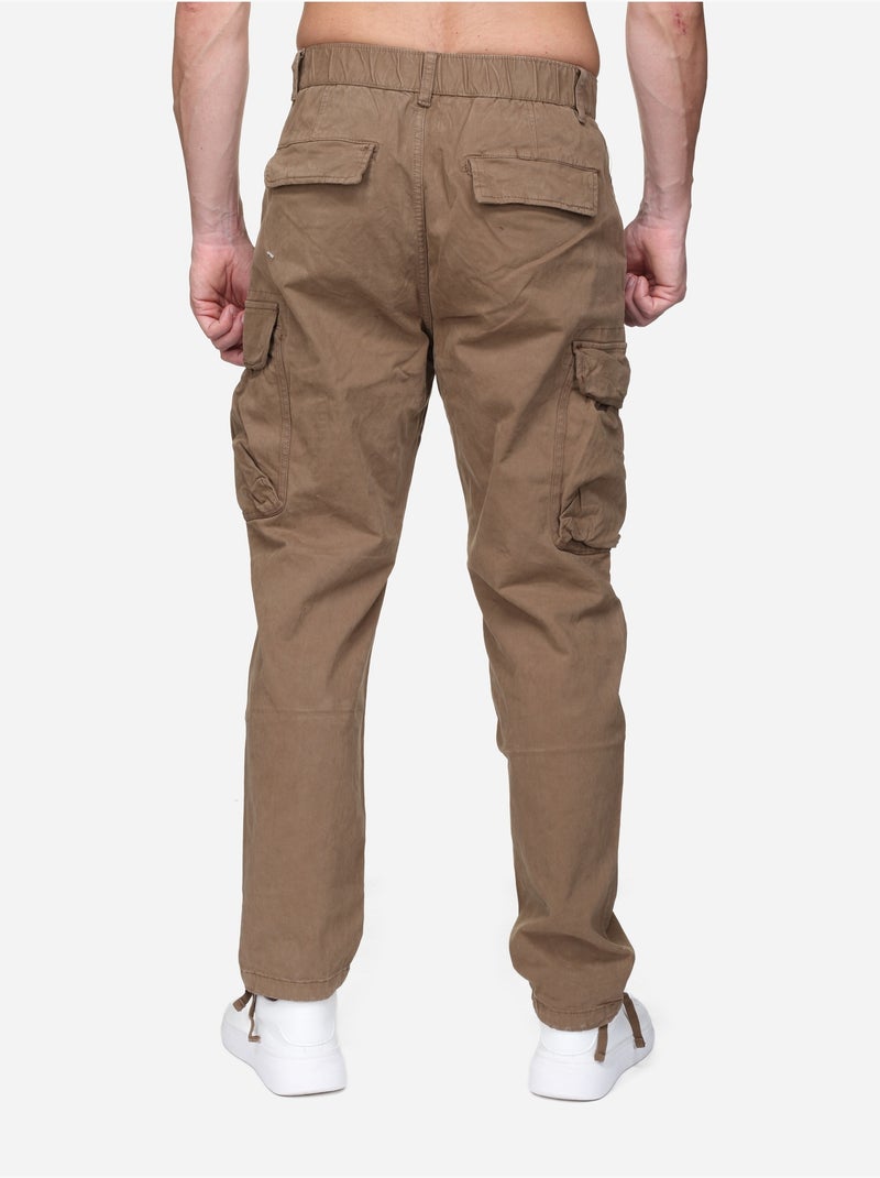 Cargo à poches - Kenzarro Camel - Kiabi