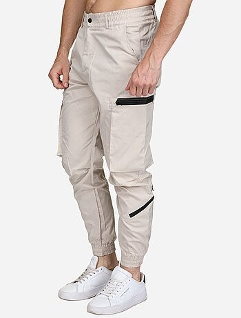 Cargo à poches zippées