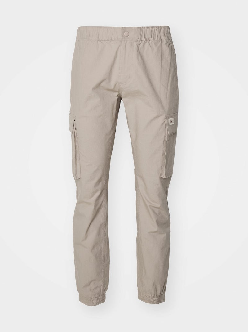 Cargo Calvin Klein coupe ajustée Beige - Kiabi
