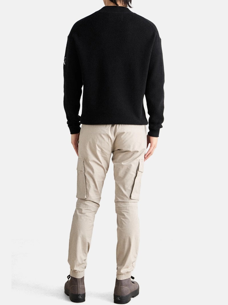 Cargo Calvin Klein coupe ajustée Beige - Kiabi