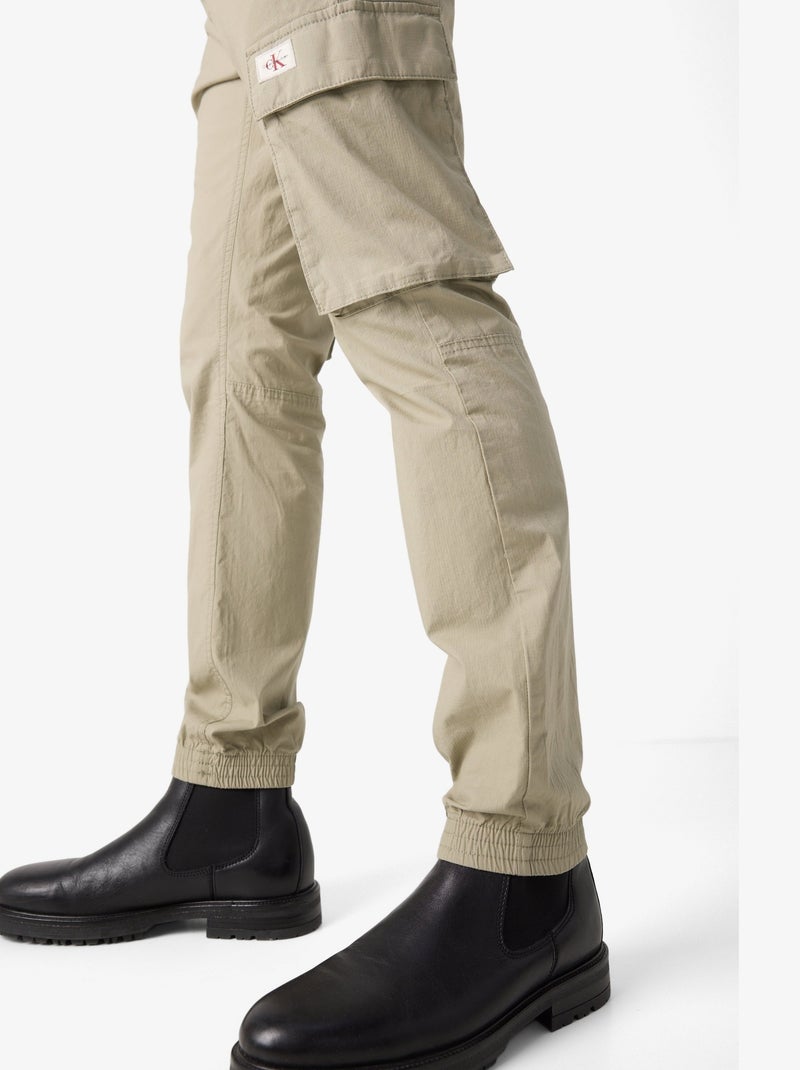 Cargo Calvin Klein skinny Beige foncé - Kiabi