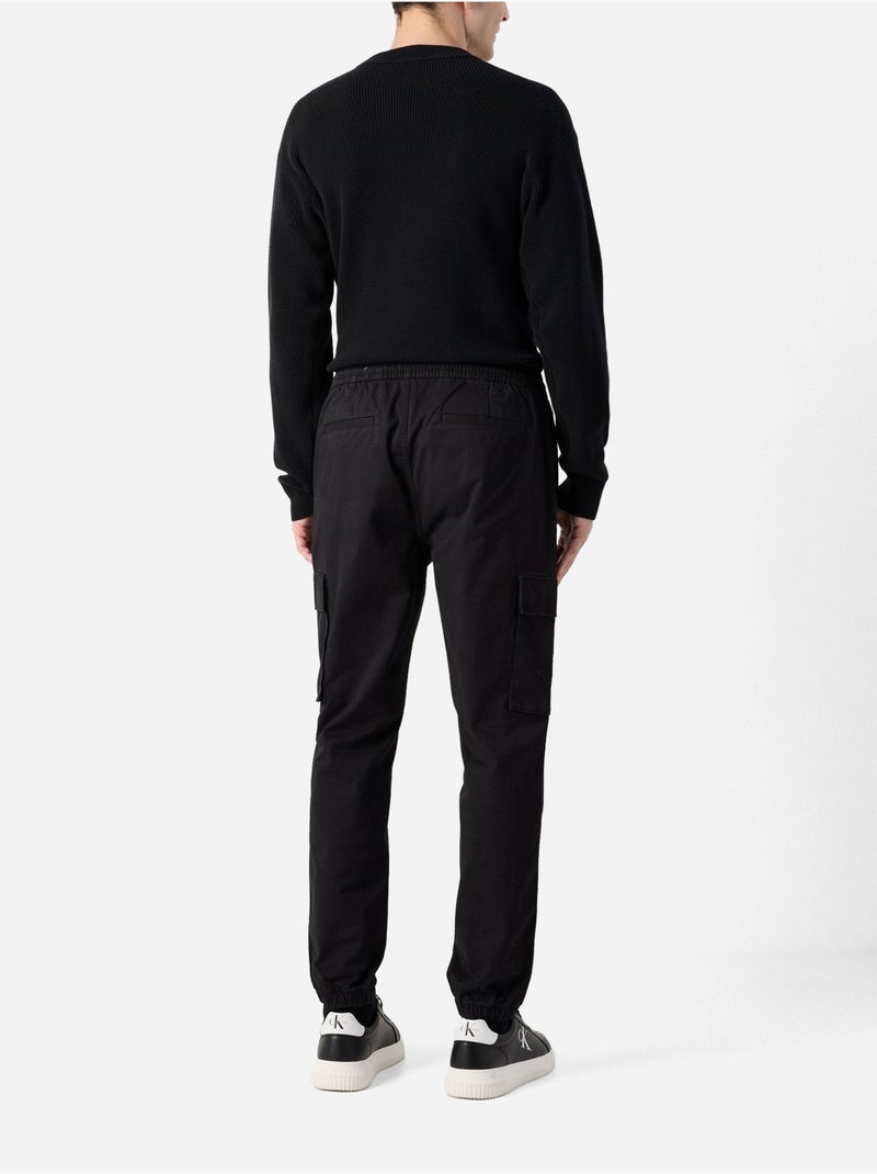 Cargo Calvin Klein taille élastique Noir - Kiabi