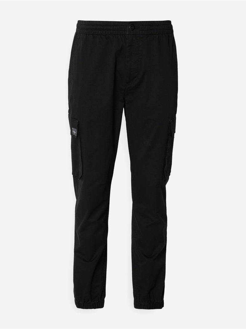 Cargo Calvin Klein taille élastique Noir - Kiabi