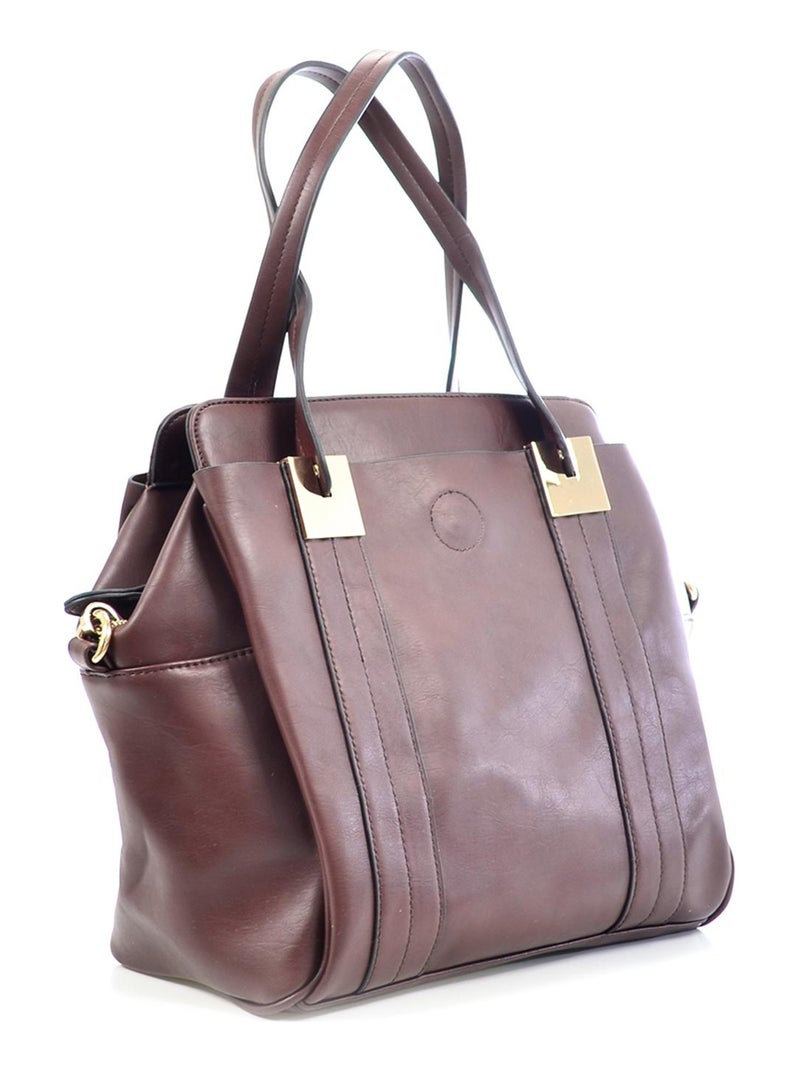 CARLA BELOTTI - Sac à main ANISSA 26 cm Rouge - Kiabi