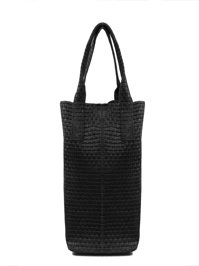 CARLA BELOTTI - Sac à main CLAUDIA 36 cm Noir - Kiabi