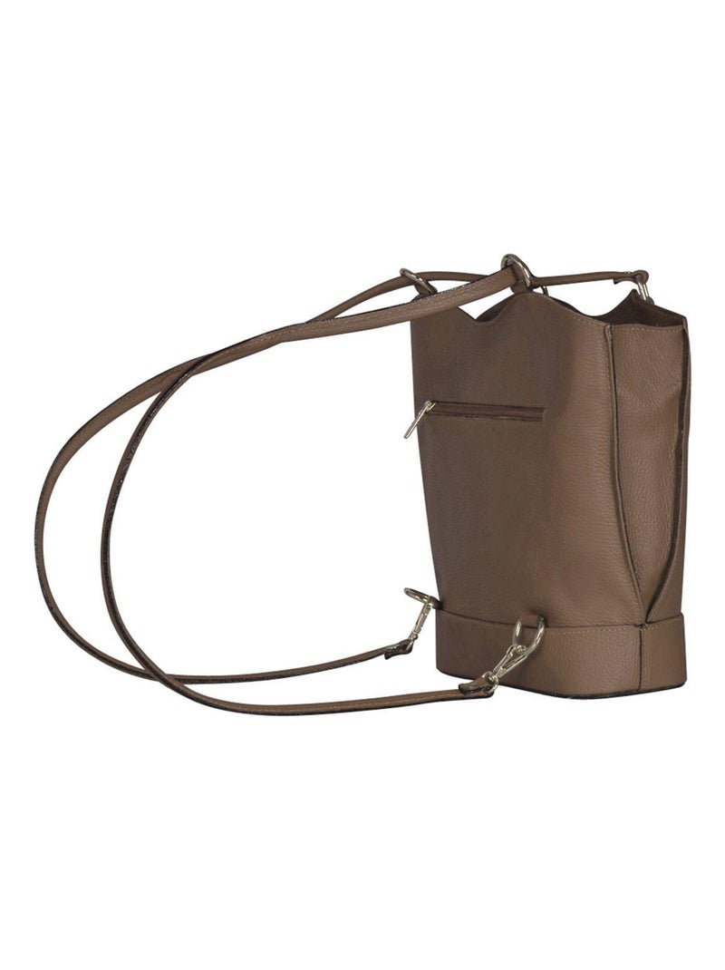 CARLA BELOTTI - Sac à main JAMIE Marron - Kiabi