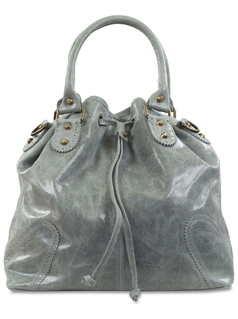 CARLA BELOTTI - SAC A MAIN PATRICIA Gris - Kiabi