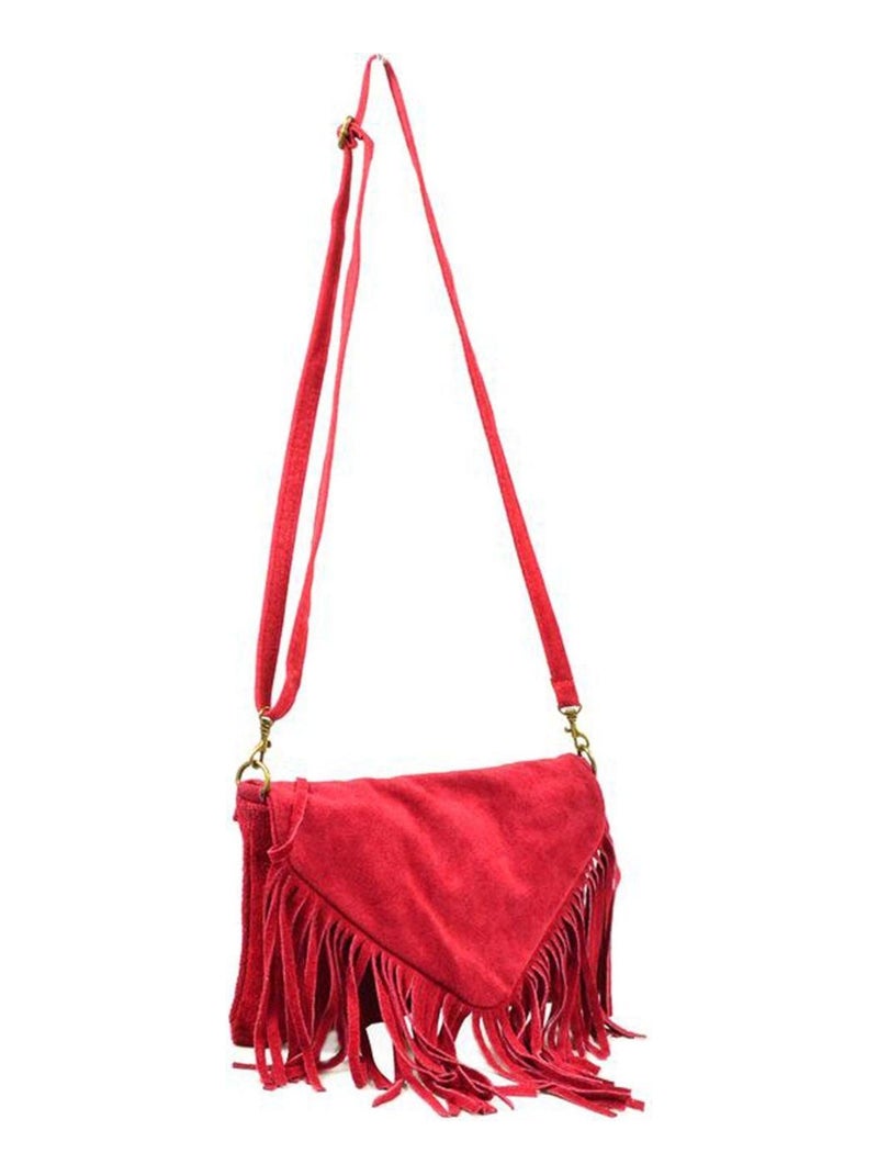 CARLA BELOTTI - Sac bandoulière ADELE 18 cm Rouge - Kiabi