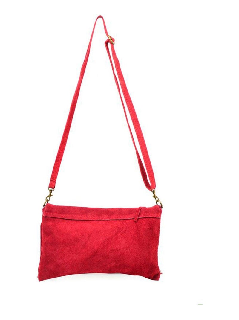 CARLA BELOTTI - Sac bandoulière ADELE 18 cm Rouge - Kiabi