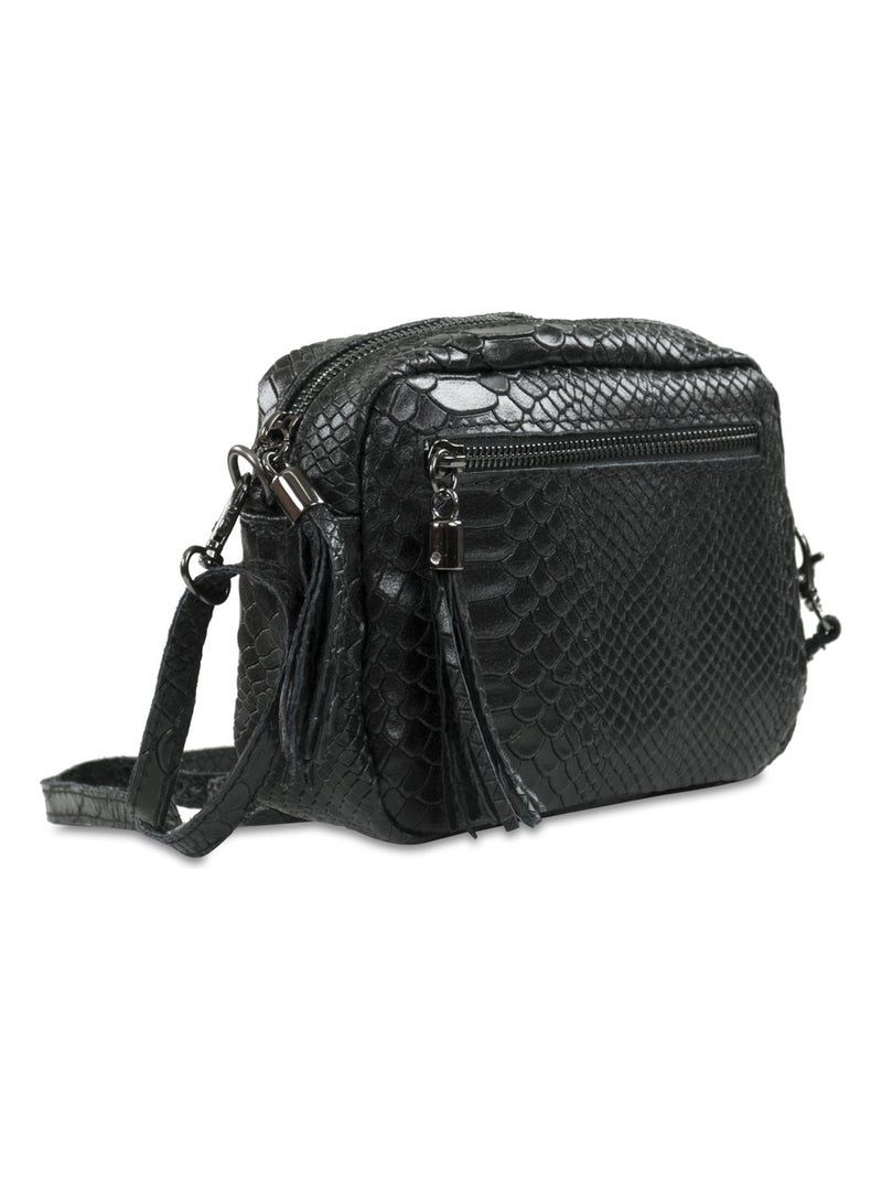 CARLA BELOTTI - Sac bandoulière ALEXANDRA 13 cm Noir - Kiabi
