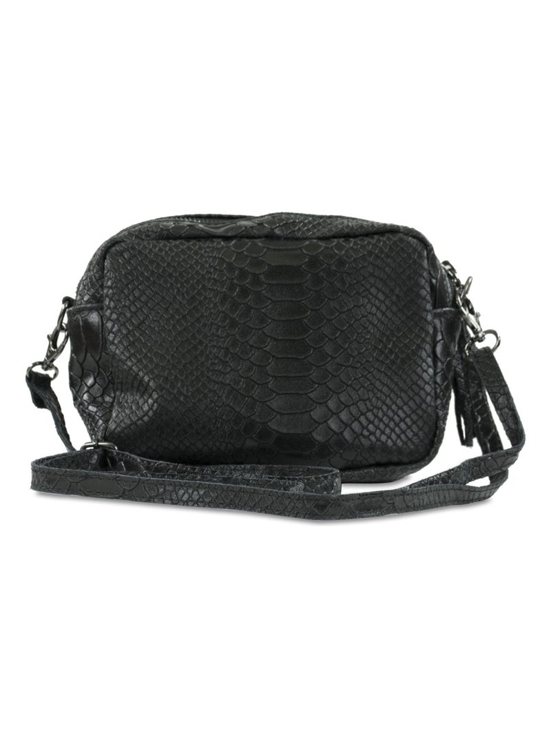 CARLA BELOTTI - Sac bandoulière ALEXANDRA 13 cm Noir - Kiabi