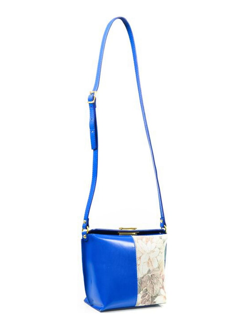 CARLA BELOTTI - Sac bandoulière TRACY 24 cm Bleu - Kiabi