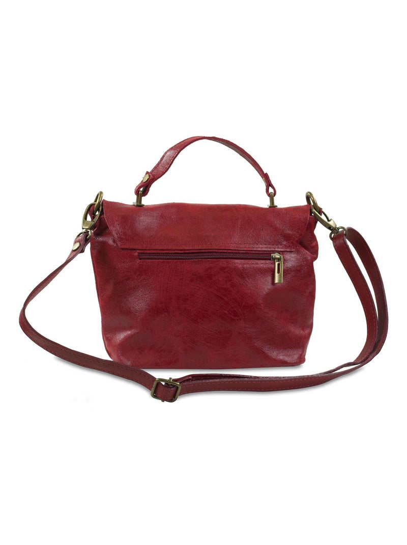CARLA BELOTTI - Sac bandoulière YARA 20 cm Rouge - Kiabi