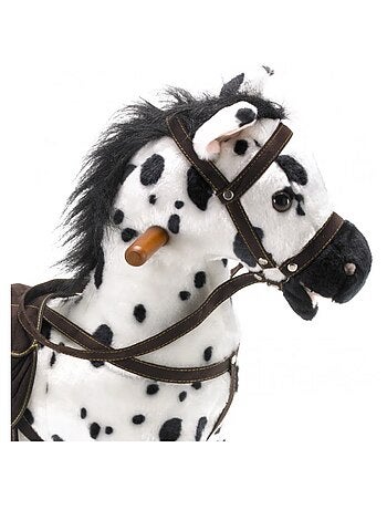 Carlotta, le cheval à bascule sonore.