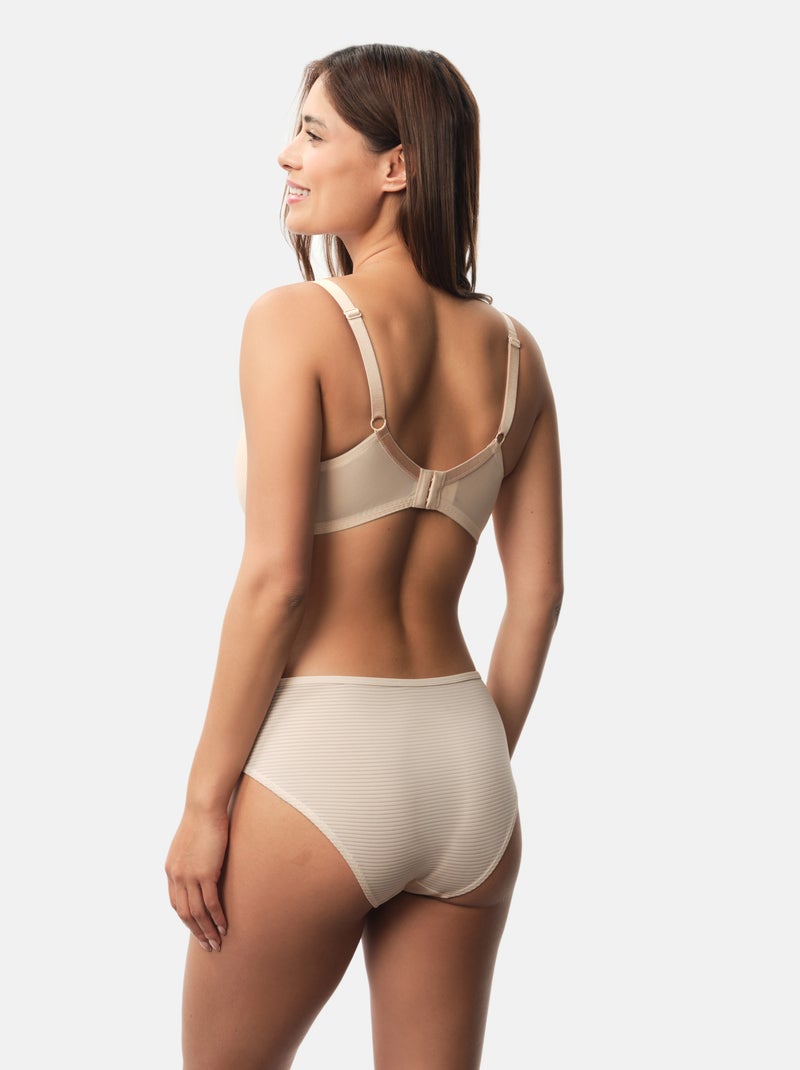 Carmen hipster classique Dorina Beige - Kiabi