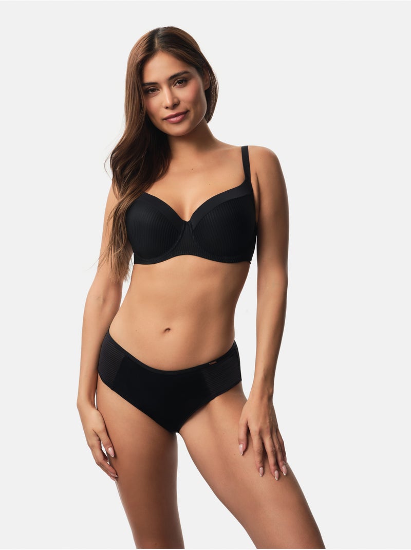 Carmen hipster classique Dorina Noir - Kiabi