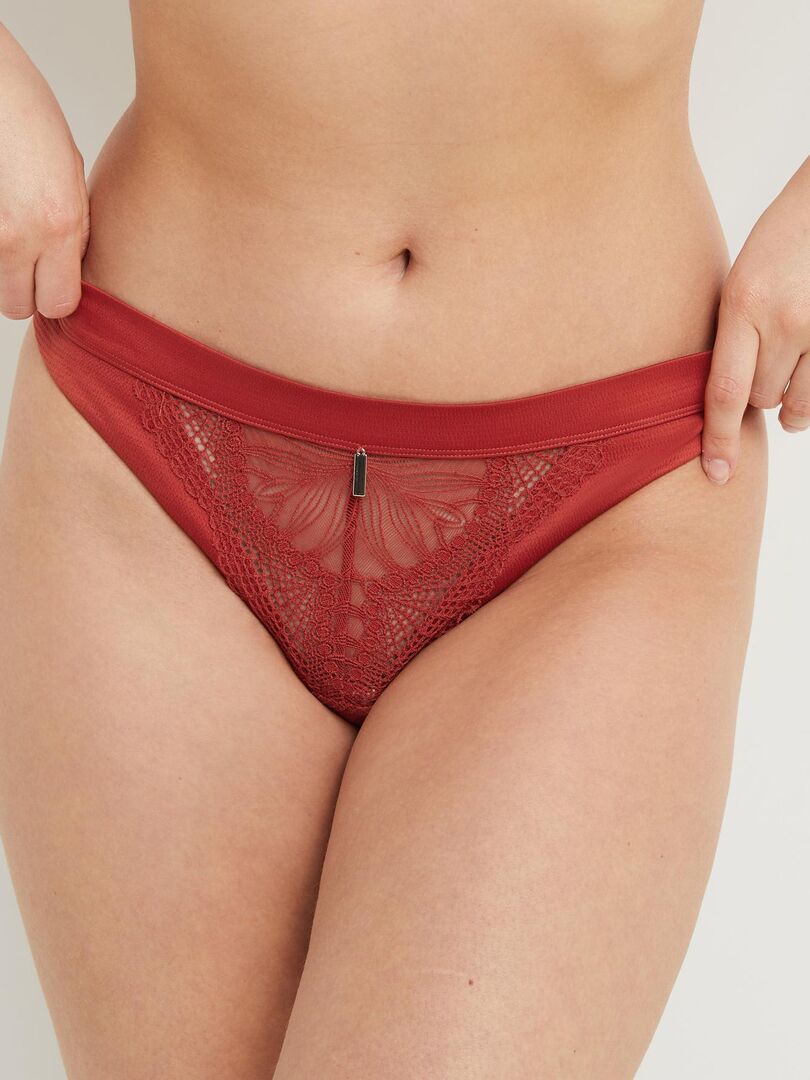 Rosy Beige Carmen Tanga