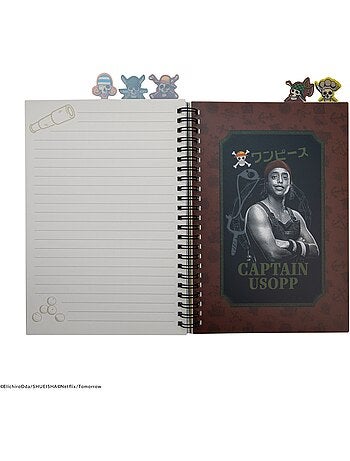 Carnet à Onglets Pirates du Chapeau de Paille - One Piece