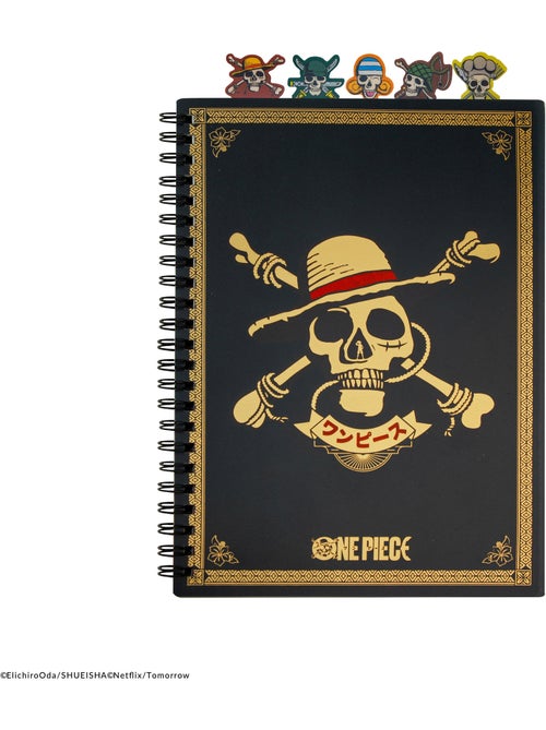 Carnet à Onglets Pirates du Chapeau de Paille - One Piece - Kiabi