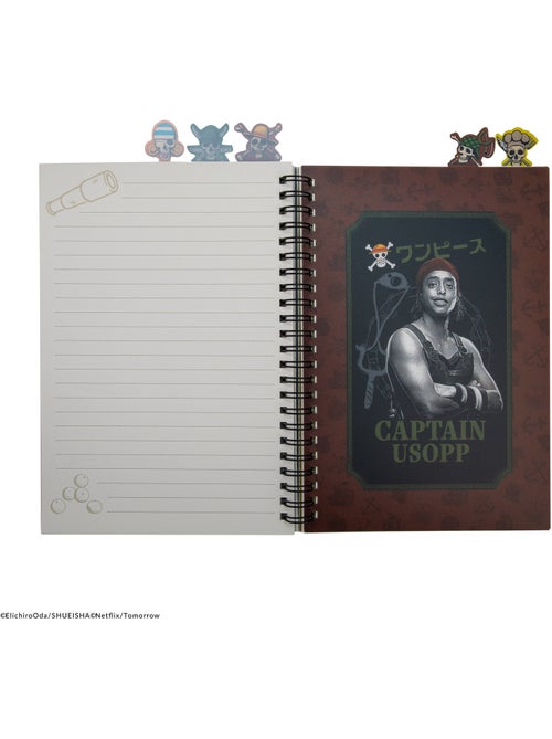 Carnet à Onglets Pirates du Chapeau de Paille - One Piece - Kiabi