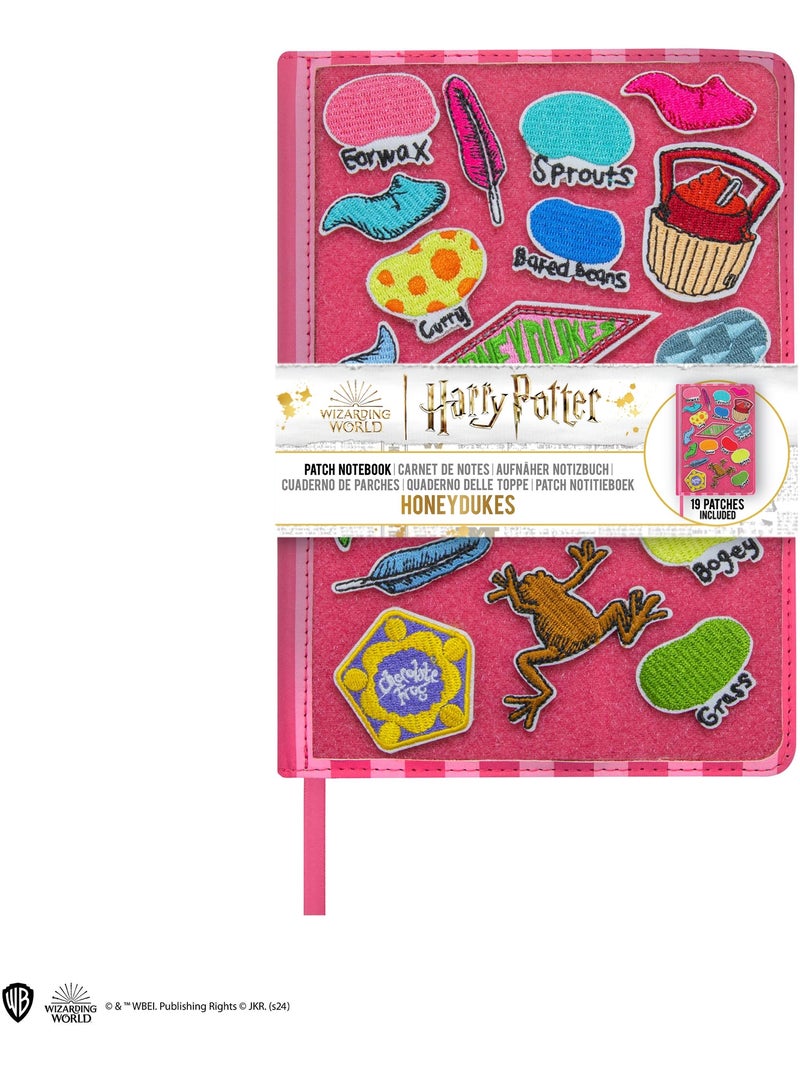 Carnet à patchs Honeydukes - Harry Potter Rose - Kiabi