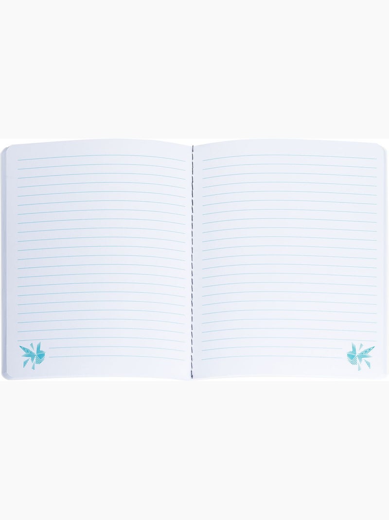 Carnet arctic vibes a5 80 pages lignées Multicolore - Kiabi