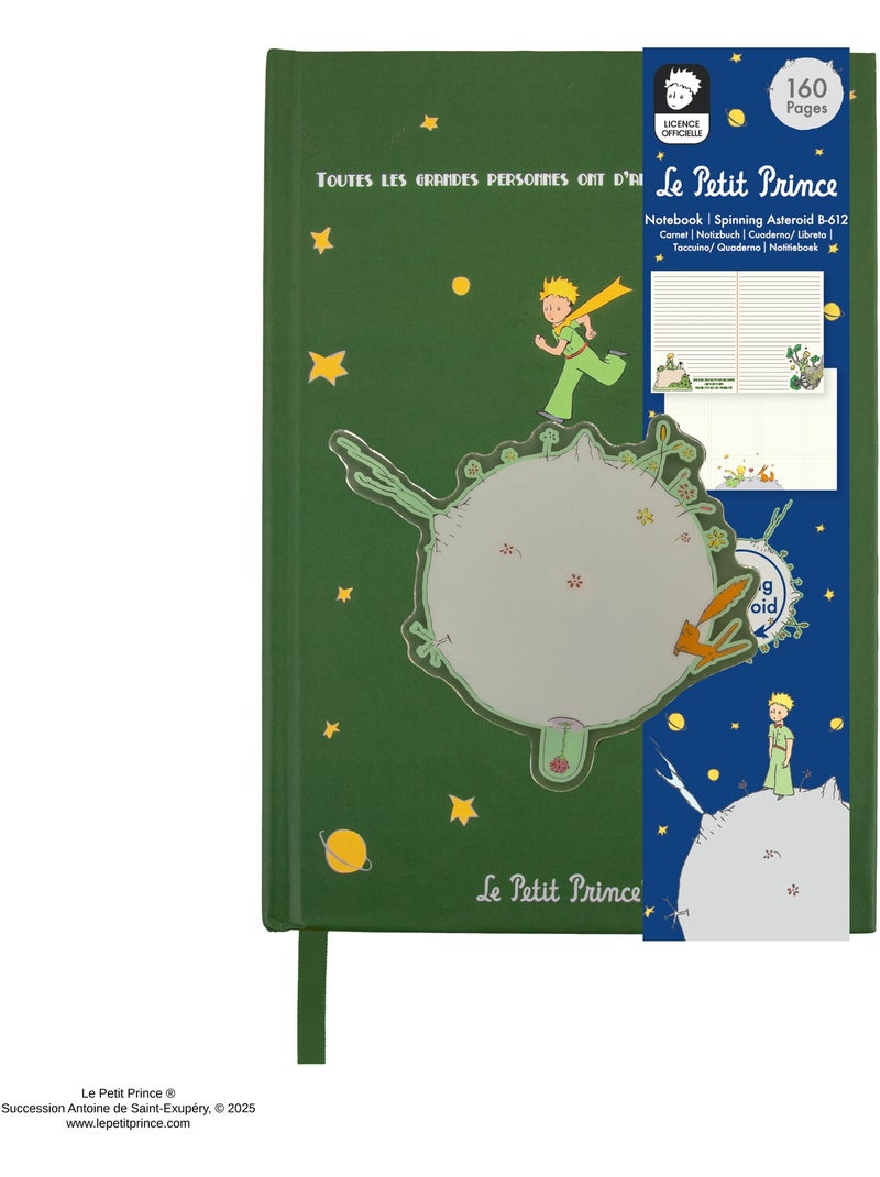 Carnet Astéroïde B-612 - Le Petit Prince Vert - Kiabi