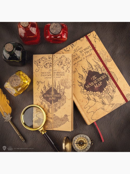 Carnet avec Carte du Maraudeur - Harry Potter - Kiabi Carnet avec Carte du Maraudeur - Harry Potter - Kiabi