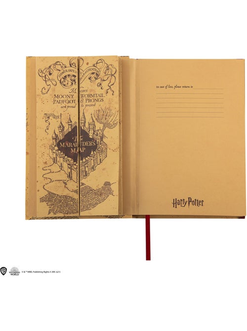 Carnet avec Carte du Maraudeur - Harry Potter - Kiabi Carnet avec Carte du Maraudeur - Harry Potter - Kiabi