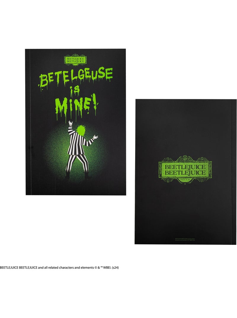 Carnet Betelgeuse is Mine - Beetlejuice Noir - Kiabi