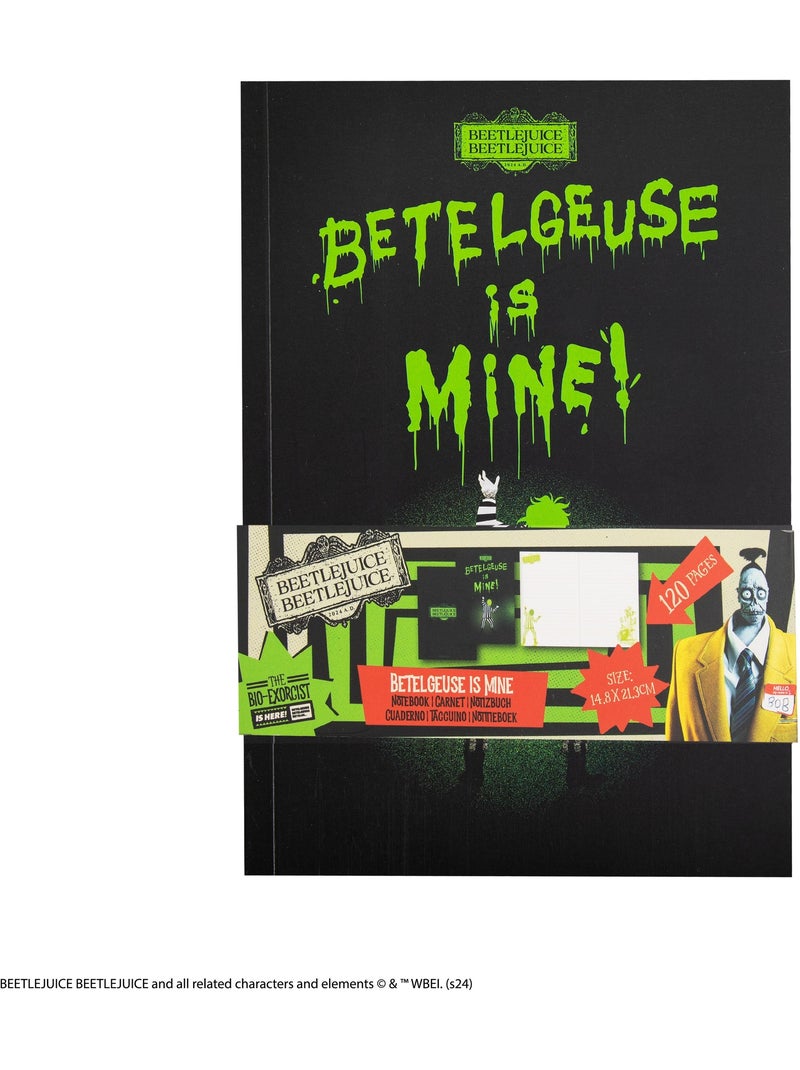 Carnet Betelgeuse is Mine - Beetlejuice Noir - Kiabi