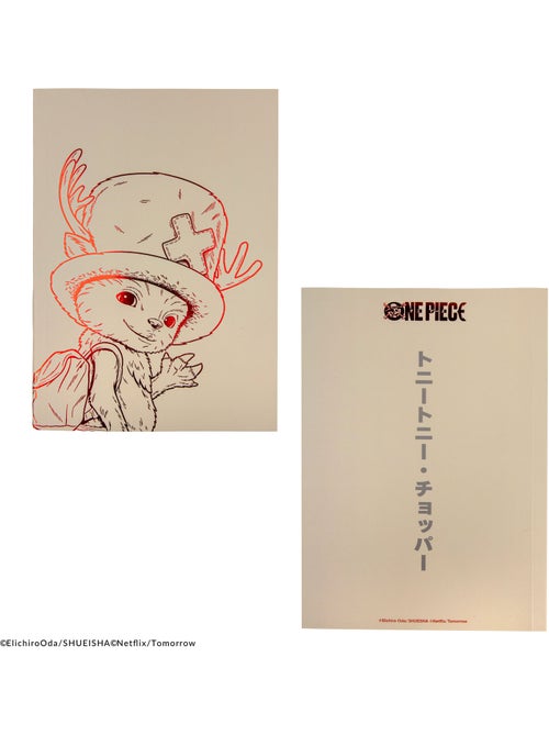 Carnet Croquis de Chopper - One Piece - Kiabi Carnet Croquis de Chopper - One Piece - Kiabi