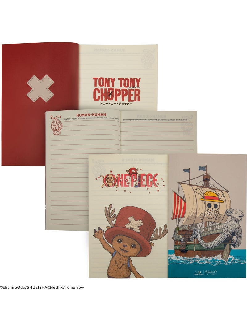 Carnet Croquis de Chopper - One Piece Beige - Kiabi