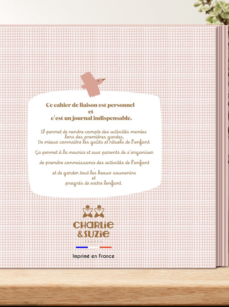 Carnet de liaison Faon liberty - 54 pages N/A - Kiabi