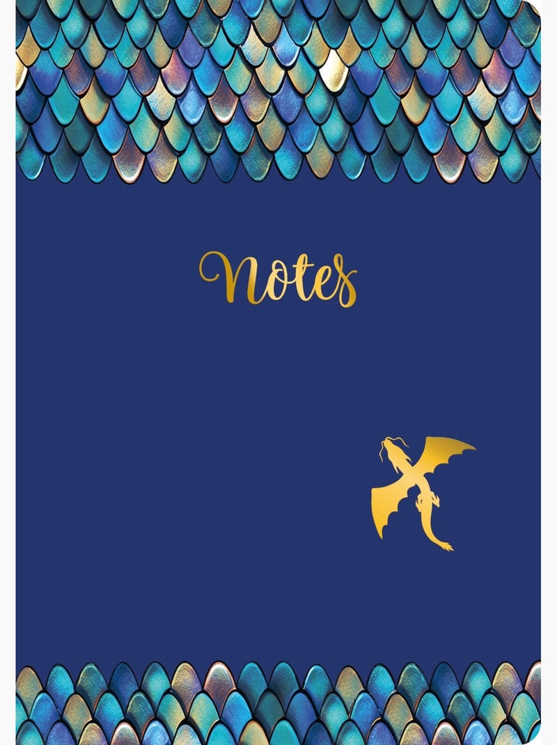 Carnet de note dragon A5 Multicolore - Kiabi