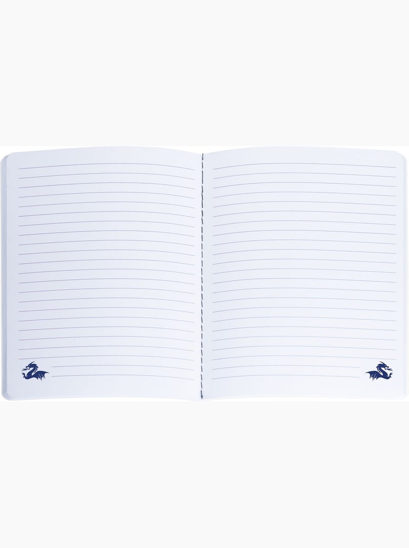 Carnet de note dragon A5 Multicolore - Kiabi