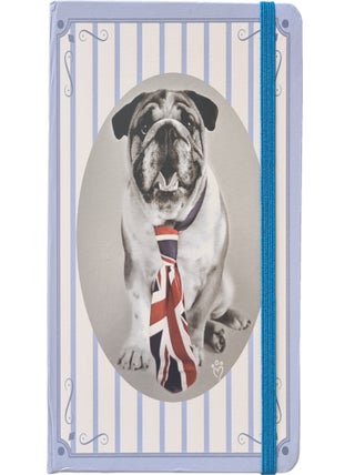 Carnet élastiqué British dog