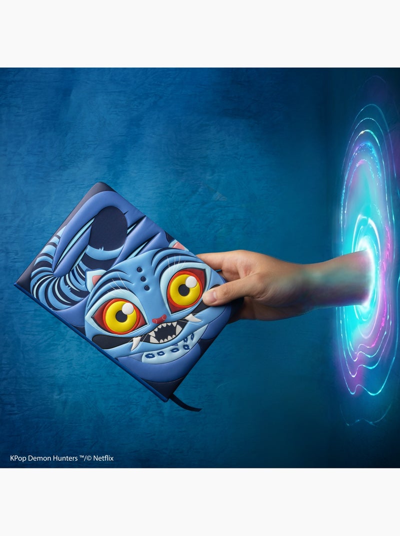 Carnet en relief Derpy - KPop Demon Hunters Bleu - Kiabi