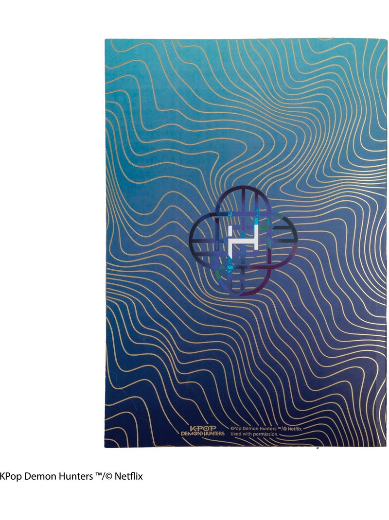 Carnet HUNTR/X - KPop Demon Hunters Bleu - Kiabi