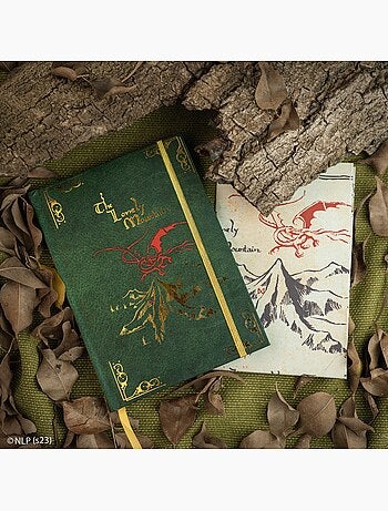 Carnet Le Hobbit avec Carte incluse - Le Seigneur des Anneaux