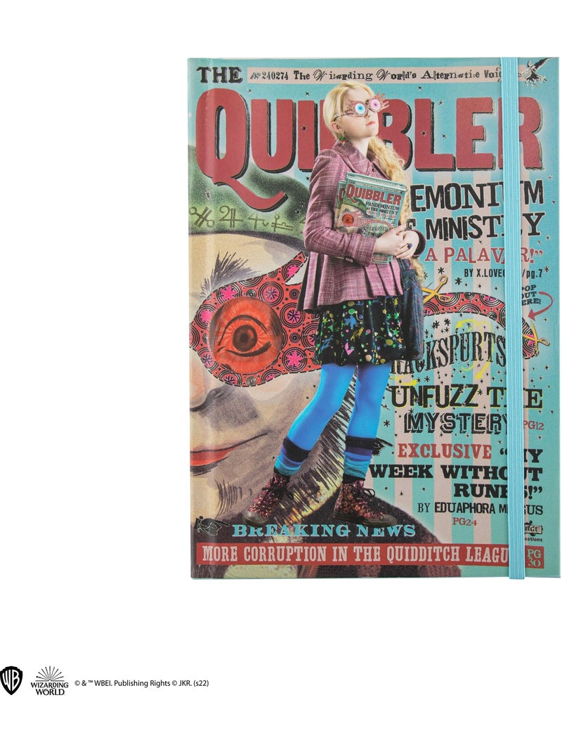 Carnet Luna Lovegood - Harry Potter Bleu - Kiabi