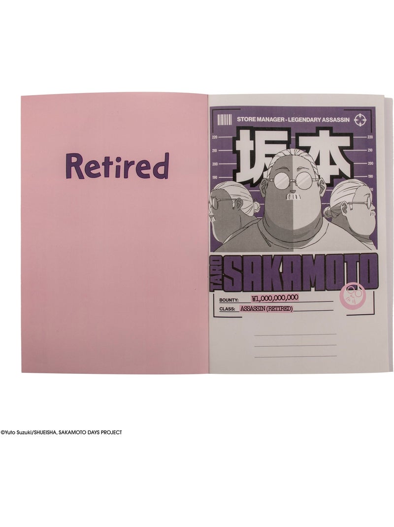 Carnet Mode Assassin - Sakamoto Days Multicolore - Kiabi
