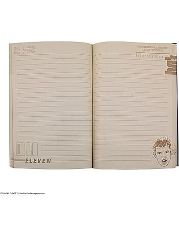Carnet Onze - Stranger Things