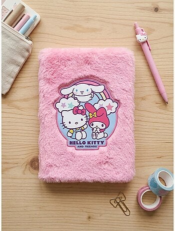 Carnet peluche a5 hello kitty & friends sanrio
