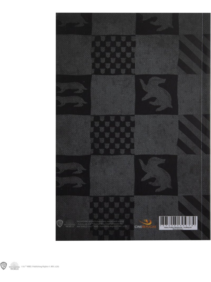 Carnet poufsouffle - harry potter Noir - Kiabi