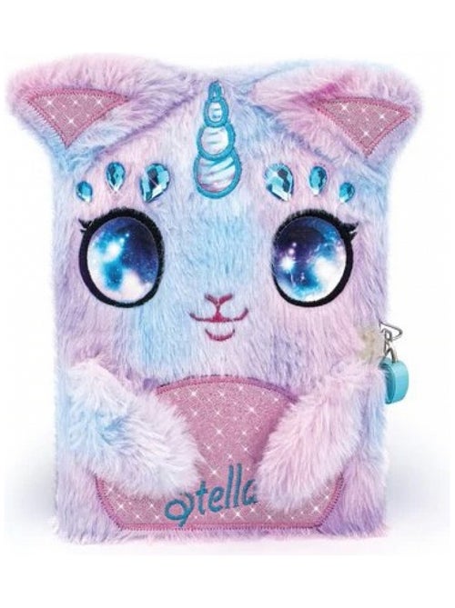 Carnet secret couverture peluche - Kiabi