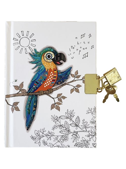 Carnet secret perroquet kook - Kiabi