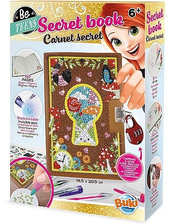 Carnet secret personnalisable