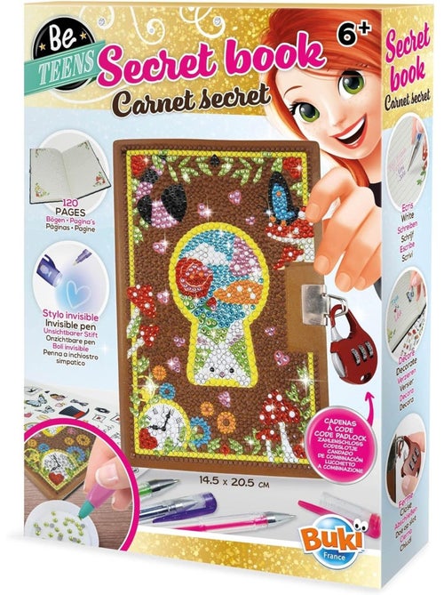 Carnet secret personnalisable - Kiabi